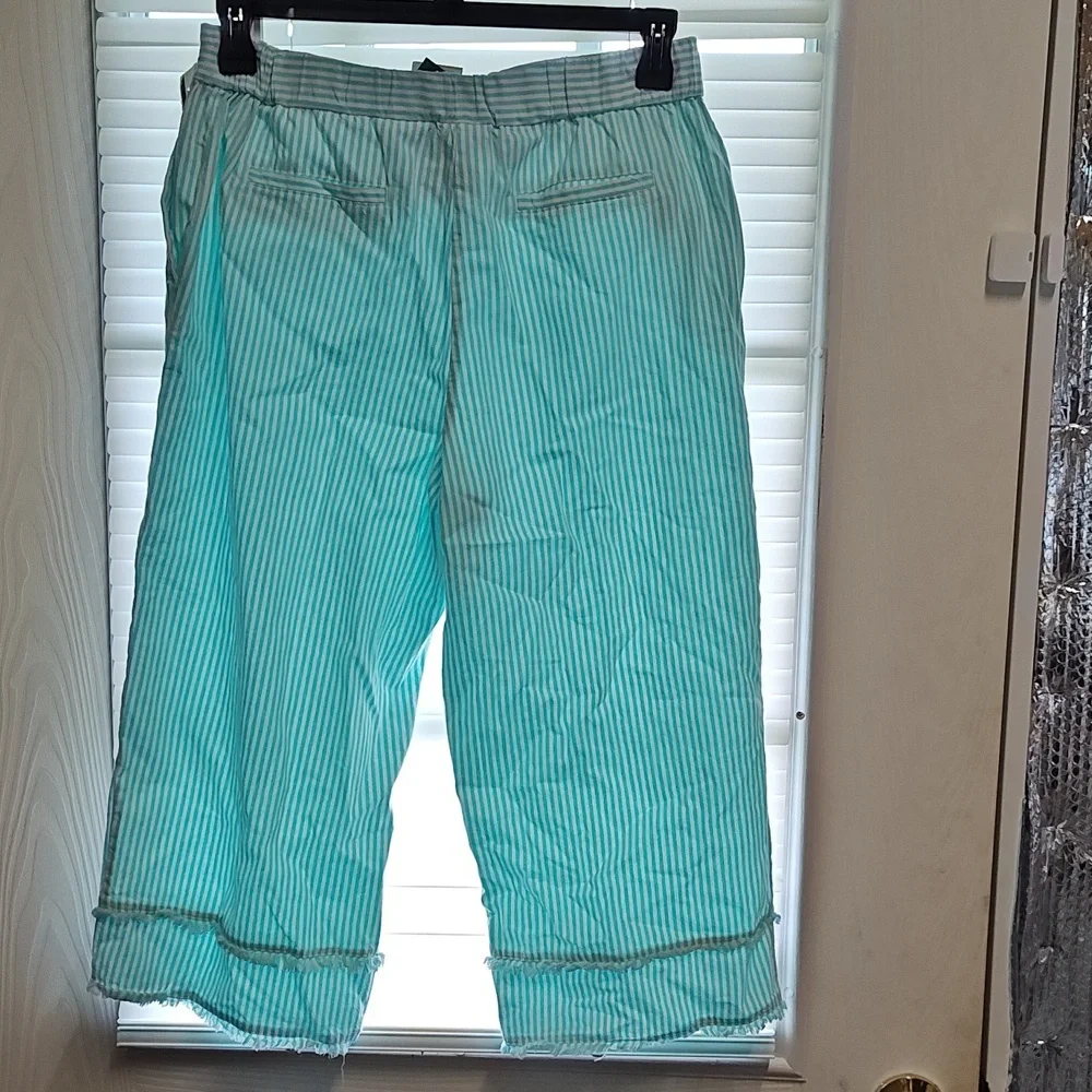 Ruby Rd. Striped Capris - Picture 4 of 6